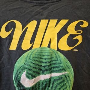 Nike Men's Small Pitch Precision Soccer T-Shirt Dark Green NWT FV8424-338